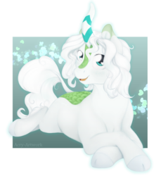 Size: 1280x1399 | Tagged: safe, artist:acry-artwork, oc, oc only, oc:sweet spring, kirin, pony, cloven hooves, cute, female, freckles, mare, solo