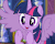 Size: 500x400 | Tagged: safe, artist:rabidpepper, twilight sparkle, alicorn, pony, g4, :d, animated, bipedal, clapping, clapping ponies, cute, female, gif, happy, hooves together, i can't believe it's not hasbro studios, looking at you, mare, open mouth, reaction image, show accurate, smiling, solo, spread wings, twiabetes, twilight sparkle (alicorn), underhoof, uvula, wings, yes