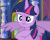 Size: 500x400 | Tagged: safe, artist:rabidpepper, twilight sparkle, alicorn, pony, g4, angry, animated, cute, female, frown, glare, i can't believe it's not hasbro studios, looking at you, madorable, mare, no, pouting, reaction image, show accurate, slit throat gesture, solo, spread wings, twiabetes, twilight sparkle (alicorn), wings