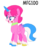 Size: 389x495 | Tagged: safe, artist:mixelfangirl100, artist:selenaede, alicorn, pony, alicornified, base used, g5 concept leak style, lego, ponified, race swap, simple background, the lego movie, transparent background, unikitty