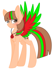 Size: 1898x2502 | Tagged: safe, artist:darbypop1, oc, oc only, oc:firefly solstice, pegasus, pony, base used, colored wings, female, mare, simple background, solo, transparent background, two toned wings