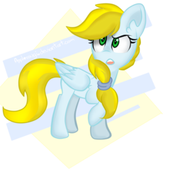 Size: 2000x2000 | Tagged: safe, artist:applerougi, oc, oc only, oc:astrid dandelion, pegasus, pony, female, high res, mare, simple background, solo, transparent background