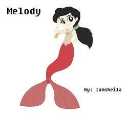 Size: 708x648 | Tagged: safe, artist:iamsheila, artist:selenaede, mermaid, equestria girls, g4, barely eqg related, base used, clothes, crossover, disney, equestria girls style, equestria girls-ified, fins, hasbro, hasbro studios, jewelry, locket, mermaid princess, mermaid tail, mermaidized, necklace, pendant, princess melody, seashell necklace, species swap, tail, the little mermaid, the little mermaid 2: return to the sea