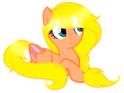 Size: 547x411 | Tagged: safe, artist:m-ythiichan, oc, oc only, oc:gleaming dawn, pegasus, pony, base used, female, mare, prone, simple background, solo, transparent background