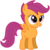 Size: 6017x6000 | Tagged: safe, artist:kiowa213, scootaloo, pegasus, pony, g4, cute, cutealoo, female, filly, mare, simple background, smiling, solo, transparent background, vector, wings