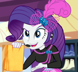 Size: 1104x1024 | Tagged: safe, edit, edited screencap, screencap, rarity, display of affection, equestria girls, equestria girls series, g4, clothes, cropped, shamwow