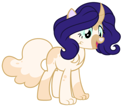 Size: 1772x1528 | Tagged: safe, artist:rosebuddity, oc, oc only, oc:darlia lilith, hybrid, female, interspecies offspring, offspring, parent:capper dapperpaws, parent:rarity, parents:capperity, simple background, solo, transparent background