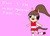 Size: 2100x1500 | Tagged: safe, artist:undeadponysoldier, oc, oc only, oc:ruby, pony, beautiful, character introduction, clothes, dress, makeup, misspelling, the powerpuff girls