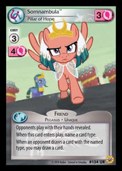 Size: 344x480 | Tagged: safe, somnambula, pegasus, pony, daring done?, g4, ccg, enterplay, female, friends forever (enterplay), mare, merchandise, running, solo focus, unnamed character, unnamed pony