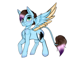 Size: 1200x1000 | Tagged: safe, artist:crazysurprise, oc, oc only, oc:moonlight sky, pegasus, pony, male, simple background, solo, stallion, transparent background