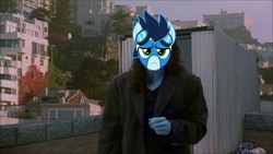 Size: 1280x720 | Tagged: safe, soarin', pony, g4, san francisco, the room, tommy wiseau