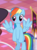 Size: 698x939 | Tagged: safe, screencap, rainbow dash, pegasus, pony, g4, rarity investigates, cropped, female, flying, mare, offscreen character, solo focus, spread wings, wings