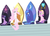 Size: 3232x2304 | Tagged: safe, artist:amelia-bases, artist:wilt, derpibooru exclusive, princess cadance, princess celestia, princess luna, twilight sparkle, alicorn, pony, g4, alicorn thrones, alternate hairstyle, base used, concave belly, diverse body types, high res, missing cutie mark, physique difference, pink-mane celestia, s1 luna, slender, thin, twilight sparkle (alicorn)