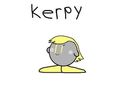 Size: 1024x769 | Tagged: safe, artist:undeadponysoldier, derpy hooves, pony, puffball, g4, cute, kirby, kirby (series), kirby derpy, kirbyfied, pun