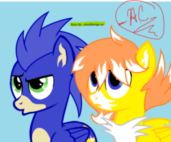 Size: 765x634 | Tagged: dead source, safe, artist:artistiacons, artist:galaxyacero, pony, base used, male, miles "tails" prower, ms paint, ponified, sonic the hedgehog, sonic the hedgehog (series)
