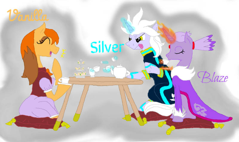 blaze the cat and silver the hedgehog human