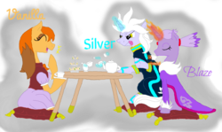Size: 1024x609 | Tagged: safe, artist:spqr21, pony, blaze the cat, male, ponified, silver the hedgehog, simple background, sonic the hedgehog, sonic the hedgehog (series), transparent background, vanilla the rabbit