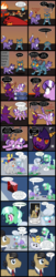 Size: 2000x9847 | Tagged: safe, artist:magerblutooth, diamond tiara, filthy rich, silver spoon, oc, oc:aunt spoiled, oc:dazzle, oc:handy dandy, oc:iggy, oc:il, oc:imperius, oc:peal, cat, dog, earth pony, imp, pony, comic:diamond and dazzle, g4, butt, catified, clothes, comic, female, filly, foal, male, plot, slippers, species swap, stallion, tongue out, video game, x eyes