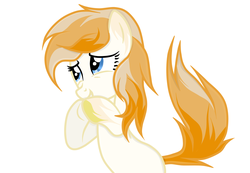 Size: 1842x1275 | Tagged: safe, artist:dl-ai2k, earth pony, pony, female, mare, simple background, solo, white background