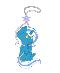 Size: 299x362 | Tagged: safe, artist:kittenax, oc, oc:fleurbelle, alicorn, pony, adorabelle, adorable face, alicorn oc, chibi, cute, female, happy, looking at you, mare, sweet, yellow eyes
