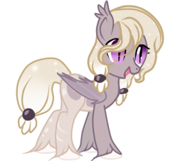 Size: 1024x929 | Tagged: safe, artist:applerougi, oc, oc only, bat pony, pony, female, mare, open mouth, simple background, solo, transparent background, unshorn fetlocks