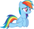 Size: 959x833 | Tagged: safe, artist:michaelsety, rainbow dash, pegasus, pony, daring don't, g4, cute, dashabetes, female, frown, kneeling, mare, rainkneel dash, simple background, solo, transparent background, vector