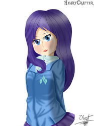 Size: 3508x4697 | Tagged: safe, artist:heart324, rarity, human, equestria girls, g4, female