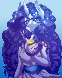 Size: 1600x2000 | Tagged: safe, artist:yuyusunshine, rarity, unicorn, anthro, g4, clothes, female, long hair, mare, solo