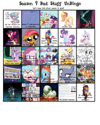 Size: 1859x2328 | Tagged: artist needed, source needed, safe, ahuizotl, apple bloom, applejack, babs seed, bon bon, cotton cloudy, cozy glow, derpy hooves, diamond tiara, limestone pie, lord tirek, noi, pinkie feather, pinkie pie, princess cadance, princess flurry heart, queen chrysalis, rainbow dash, rainy feather, saffron masala, scootaloo, shining armor, smolder, suri polomare, sweetie belle, sweetie drops, tempest shadow, twilight sparkle, g4, season 9, spoiler:comic, amy rose, applejack (g5 concept leak), bad end, bingo, crossover, cutie mark crusaders, droste effect, end of evangelion, female, g5 concept leak style, g5 concept leaks, male, michael jackson, neon genesis evangelion, pinkamena diane pie, recursion, sonic the hedgehog, sonic the hedgehog (series), the simpsons, tv tropes