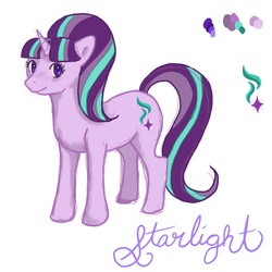 Size: 2048x2048 | Tagged: safe, artist:chisie-chan, starlight glimmer, pony, unicorn, g4, female, high res, solo