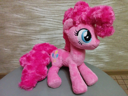 Size: 1632x1224 | Tagged: safe, artist:shindeeru, pinkie pie, earth pony, pony, g4, irl, photo, plushie