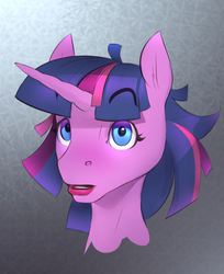 Size: 600x734 | Tagged: safe, artist:oneofyouare, twilight sparkle, pony, g4, bust