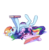 Size: 1959x1999 | Tagged: safe, artist:graypillow, rainbow dash, twilight sparkle, alicorn, pegasus, pony, g4, book, cute, duo, duo female, female, folded wings, glowing, glowing horn, horn, lesbian, lying down, magic, magic aura, mare, on back, on top, prone, reading, ship:twidash, shipping, signature, simple background, smiling, telekinesis, transparent background, twilight sparkle (alicorn), wings