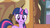 Size: 1280x720 | Tagged: safe, screencap, twilight sparkle, pony, unicorn, g4, party of one, cartoon physics, female, mare, solo, unicorn twilight