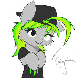 Size: 3000x3000 | Tagged: safe, artist:fajnyziomal, oc, oc only, oc:monster energy, pony, cheek fluff, high res, solo