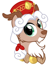 Size: 800x922 | Tagged: safe, artist:crystal-tranquility, oc, oc only, oc:nutcracker, deer pony, original species, pond pony, anthro, bust, male, portrait, simple background, solo, transparent background