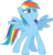 Size: 3000x3134 | Tagged: safe, artist:sollace, edit, rainbow dash, pegasus, pony, daring done?, g4, my little pony: friendship is magic, female, high res, mare, show accurate, solo, vector