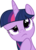 Size: 760x1051 | Tagged: safe, artist:awesomeluna, twilight sparkle, alicorn, pony, g4, maud pie (episode), female, hoof on chin, mare, simple background, solo, thinking, transparent background, twilight sparkle (alicorn), vector