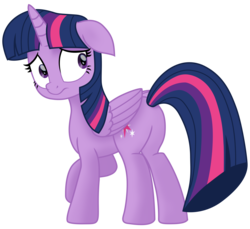 Size: 9881x9068 | Tagged: safe, artist:ejlightning007arts, twilight sparkle, alicorn, pony, g4, my little pony: the movie, butt, female, lifted leg, looking back, plot, scared, simple background, solo, transparent background, twilight sparkle (alicorn), vector