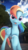 Size: 1080x1920 | Tagged: safe, artist:loveslove, rainbow dash, pony, g4, 3d, :p, cute, dashabetes, female, forest, looking at you, mare, raised hoof, silly, sky, smiling, solo, source filmmaker, sun, tongue out, tree