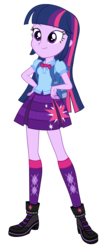 Size: 1228x2904 | Tagged: safe, artist:invisibleink, twilight sparkle, alicorn, equestria girls, equestria girls series, g4, backpack, boots, bowtie, clothes, cute, miniskirt, pleated skirt, shoes, simple background, skirt, smiling, socks, solo, transparent background, twilight sparkle (alicorn), vector