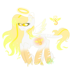 Size: 2000x2000 | Tagged: safe, artist:redheartponiesfan, oc, oc only, oc:angel gold, angel, pegasus, pony, colored sclera, female, halo, high res, mare, markings, simple background, solo, transparent background, unshorn fetlocks