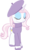 Size: 1000x1641 | Tagged: safe, artist:cool77778, fleur-de-lis, pony, g4, beret, female, hat, simple background, solo, transparent background