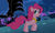 Size: 1024x611 | Tagged: safe, artist:sirhcx, pinkie pie, earth pony, pony, g4, princess twilight sparkle (episode), balloonbutt, black vine, bouncing, butt, commission, element of laughter, female, mare, plot, poison vine, solo, tree