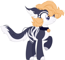 Size: 2953x2716 | Tagged: safe, artist:rerorir, oc, oc only, earth pony, pony, colored hooves, female, high res, mare, raised hoof, simple background, solo, transparent background