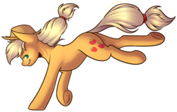 Size: 1024x651 | Tagged: safe, artist:ak4neh, applejack, earth pony, pony, g4, applebutt, bucking, butt, female, mare, plot, simple background, solo, transparent background