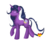 Size: 1024x1024 | Tagged: safe, artist:demonwolfspirit, oc, oc only, oc:moonlight lavender, pony, unicorn, flower, moon, simple background, solo, stars, transparent background