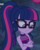 Size: 853x1067 | Tagged: safe, screencap, sci-twi, twilight sparkle, equestria girls, equestria girls specials, g4, my little pony equestria girls: better together, my little pony equestria girls: spring breakdown, clothes, crossed arms, dress, female, glasses, ponytail, see-through, sleeveless, solo