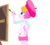 Size: 2000x1783 | Tagged: safe, artist:katnekobase, artist:toybonnie54320, toola-roola, human, equestria girls, g3, g4, base used, clothes, equestria girls style, equestria girls-ified, g3 to equestria girls, g3 to g4, generation leap, hat, paintbrush, painting, toola roola will be painting away