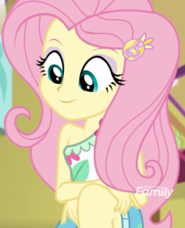 Size: 878x1080 | Tagged: safe, screencap, fluttershy, equestria girls, equestria girls specials, g4, my little pony equestria girls: better together, my little pony equestria girls: spring breakdown, cropped, female, geode of fauna, magical geodes